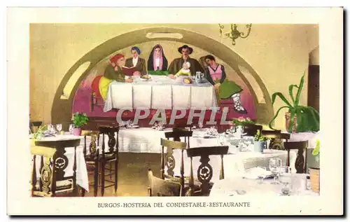 Cartes postales Burgos Hosteria Del Condestable Restaurante Restaurant