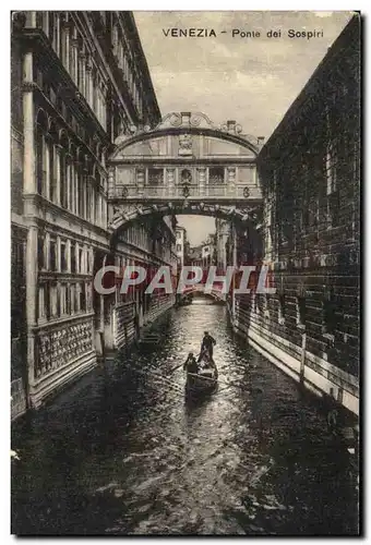 Cartes postales Venezia Ponie dei Sospiri