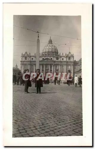 Photo Rome Roma 1929 italie italia L obelisque de la place