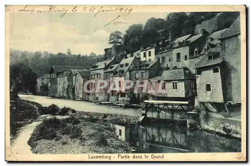 Cartes postales Luxemburg Partie dans le Grund