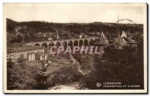 Cartes postales Luxembourg Pfaffenthal et clausen