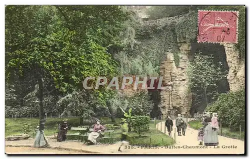 Ansichtskarte AK Paris Buttes Chaumont La Grotte Nourrice