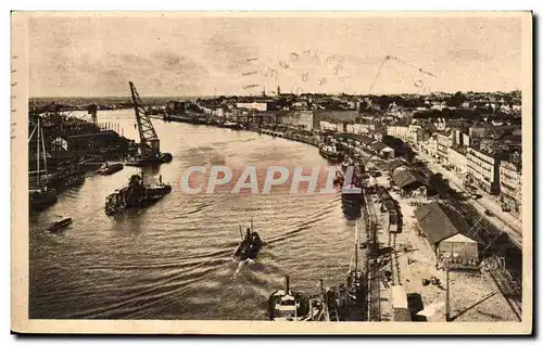 Cartes postales Nantes Vue generale Chantiers de Construction