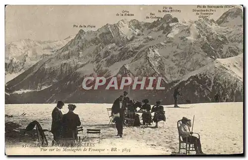 Cartes postales Luchon Superbagneres Vur sur Ies Montagnes de Venasque