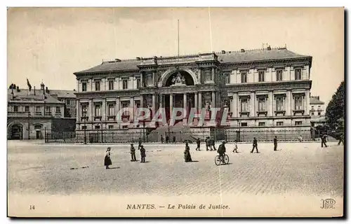 Ansichtskarte AK Nantes Le Palais de Justice