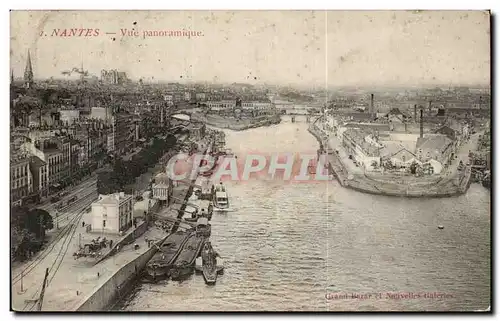 Cartes postales Nantes Vue Panoramique