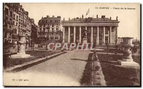 Cartes postales Nantes Flace de la Bourse