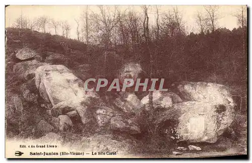 Cartes postales Saint JUnien Le Sife Corot