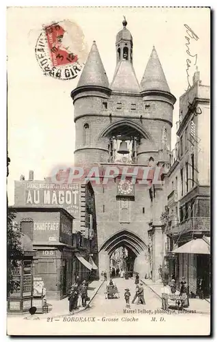 Cartes postales Bordeaux Grosse Cloche