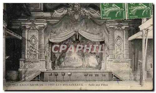 Cartes postales ecole Saint Nicolas Issy Les Moulineaux SAlle des fetes