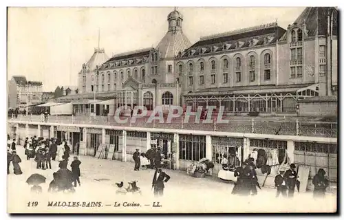 Cartes postales Malo Les Bains Le Casino