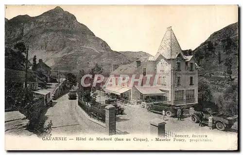 Cartes postales Cavarnie Hotel du Marbore Maurice Pouey