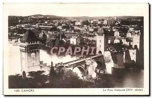 Cartes postales Cahors Le Pont Valentre