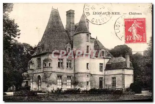 Cartes postales Lion Sur Mer Chateau