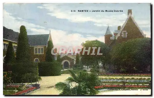 Cartes postales Nantes Jardin du Musee Dobree