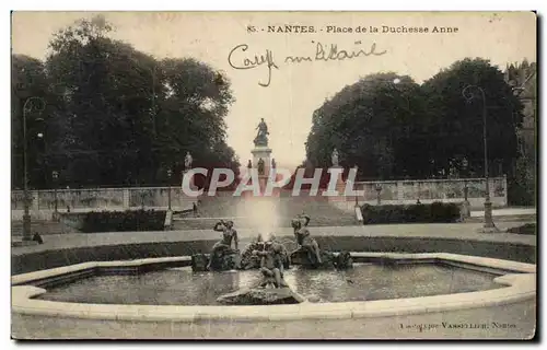 Cartes postales Nantes Place de la Duchesse Anne