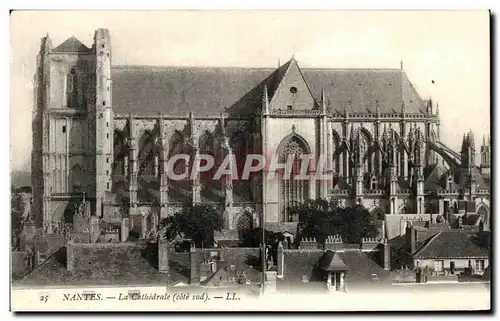 Cartes postales Nantes La Cathedrale (Cote Sud)