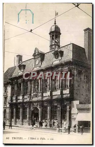 Cartes postales Troyes L Hotel de Ville