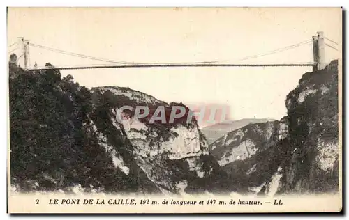 Cartes postales Le Pont De La Caille