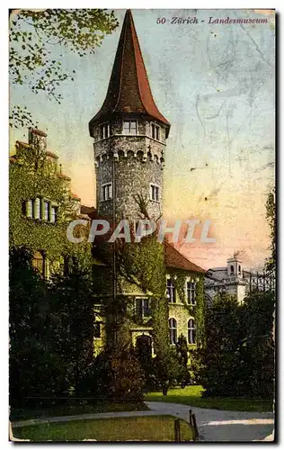 Cartes postales Zurich Landesmuseum