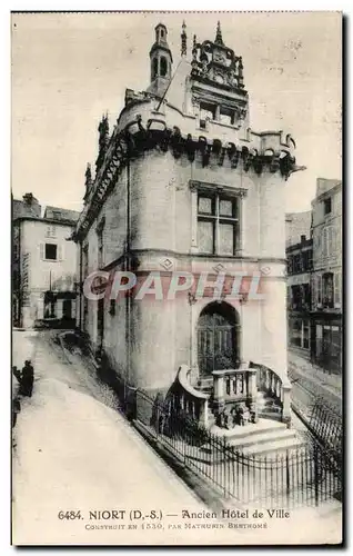 Cartes postales Niort Ancien Hotel de Ville Construit En 1530 Par Mathunin Berthome