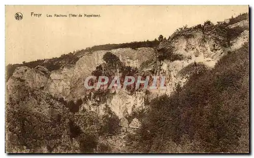 Ansichtskarte AK Freyr Les Rochers (Tete de Napoleon)