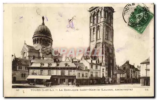 Cartes postales Tours La Basilique Saint Martin (Laloux Architecte)