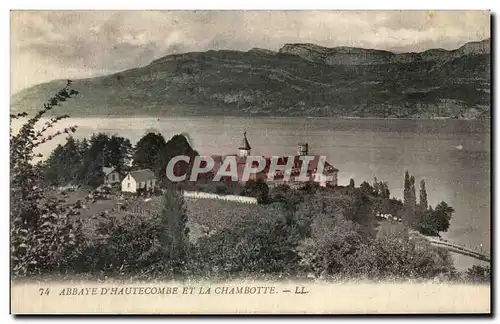 Cartes postales Abbaye D Hautecombe Et La Chambotte