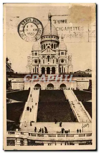 Cartes postales Le Sacre Coeur de Montmartre Paris