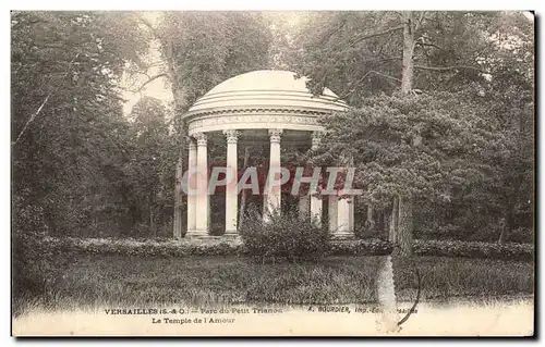 Ansichtskarte AK Versailles Parc du Petit Trianon Le Temple de I Amour