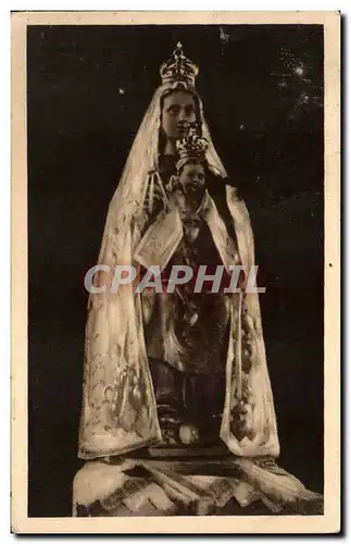 Cartes postales Le Poitou Pittoresque Poitiers (Vienne) Statue de Notre Dame des Clefa (Eglise Notre Dame) La Gr