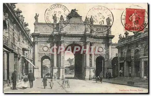 Cartes postales Nancy Arc de Triomphe