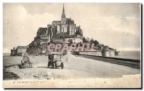 Cartes postales Le Mont Saint Michel Automobile