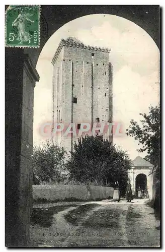 Ansichtskarte AK le Grand Pressigny Le donjon