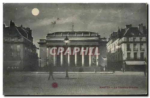 Cartes postales Nantes Le Theatre