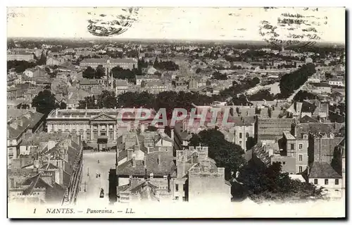 Cartes postales Nantes Panorama