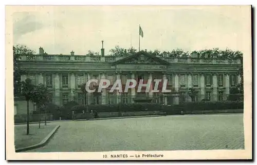 Cartes postales Nantes La Prefecture