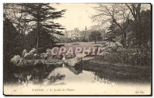 Ansichtskarte AK Nantes Le Jardin des Plantes