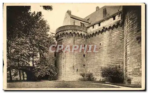 Ansichtskarte AK Nantes Chateau des Ducs de Bretagne Tour de la Boulangerie