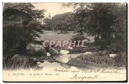 Cartes postales Nantes Le Jardin des Plantes