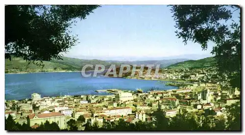 Cartes postales Vigo Vist Parcial de la Ciudad la Bahia Vue Partielle de ville et de la baie