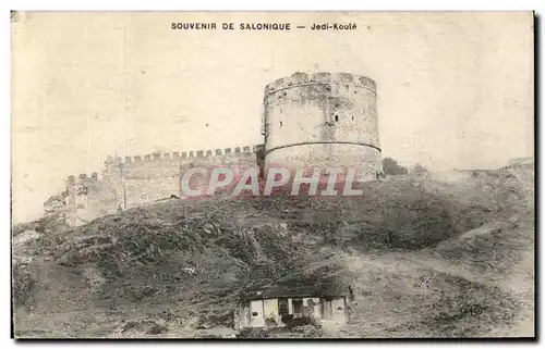 Cartes postales Grece Greece Souvenir De Salonique Jedi Koule