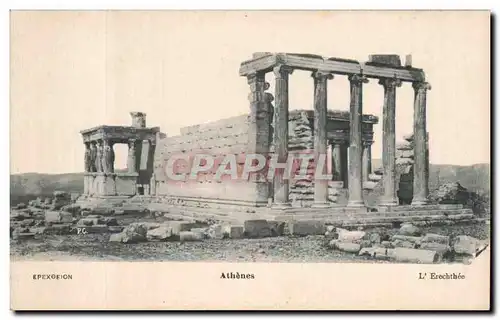 Ansichtskarte AK Grece Greece Athenes