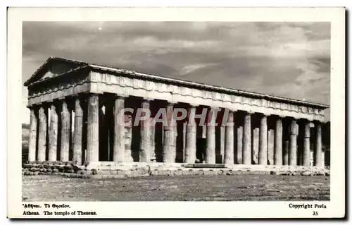 Ansichtskarte AK Grece Greece Athens The Temple of Theseus