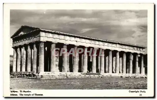 Cartes postales Grece Greece Athens The Temple of Theseus