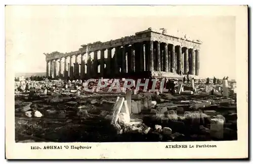 Ansichtskarte AK Grece Greece Athenes Le Parthenon