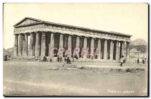 Ansichtskarte AK Grece Greece Theseion Athens