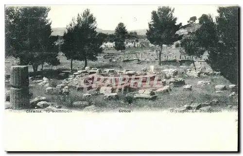 Cartes postales Grece Greece Olympic Le Philipeion