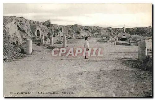 Cartes postales Tunisie Carthage L Amphithedtre