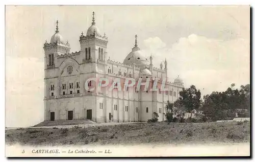 Ansichtskarte AK Tunisie Carthage La Cathedrale